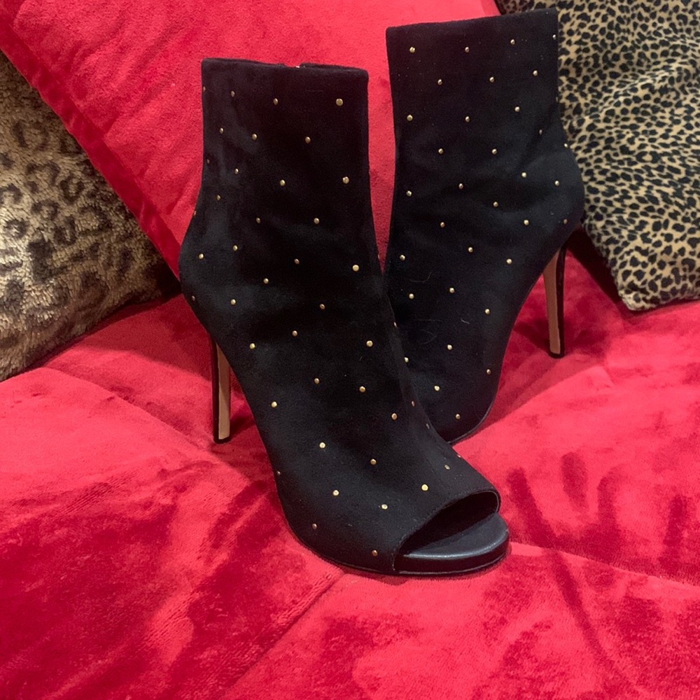 Black BEBE booties
